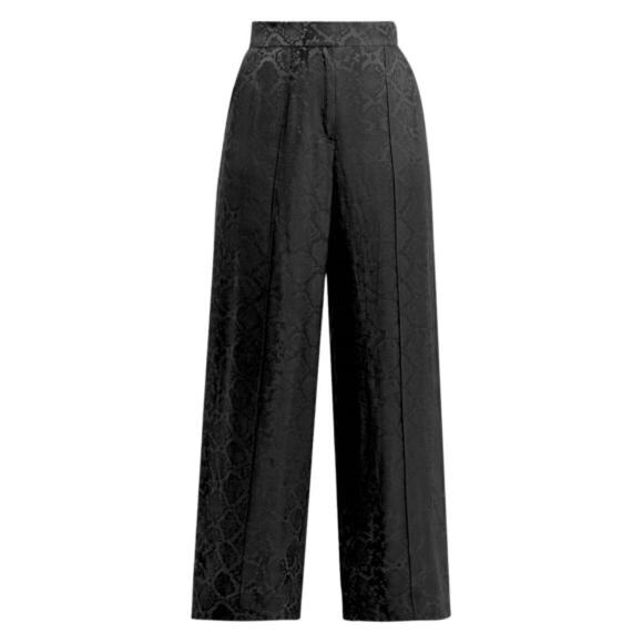 Simkhai NEW WITH FLAW Kyra Pant in Black Python - Picture 7 of 8